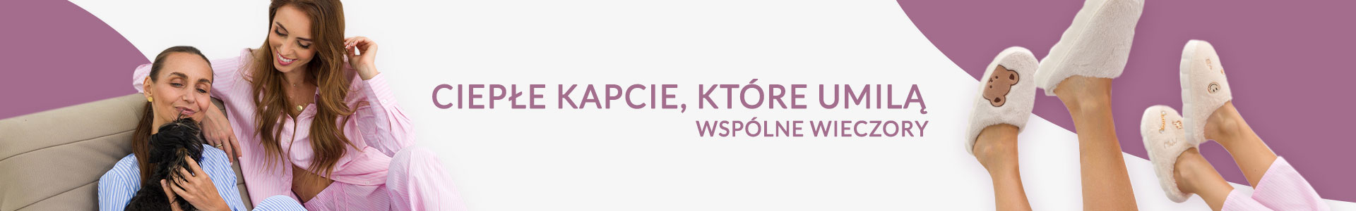 Ciepłe kapcie, które umilą wspólne wieczory - kapcie damskie