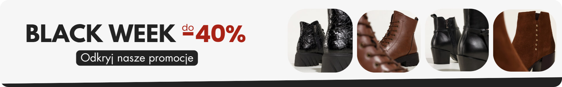 Oferta Black Week 2025 w sklepie Casu - stylowe obuwie damskie w niższych cenach