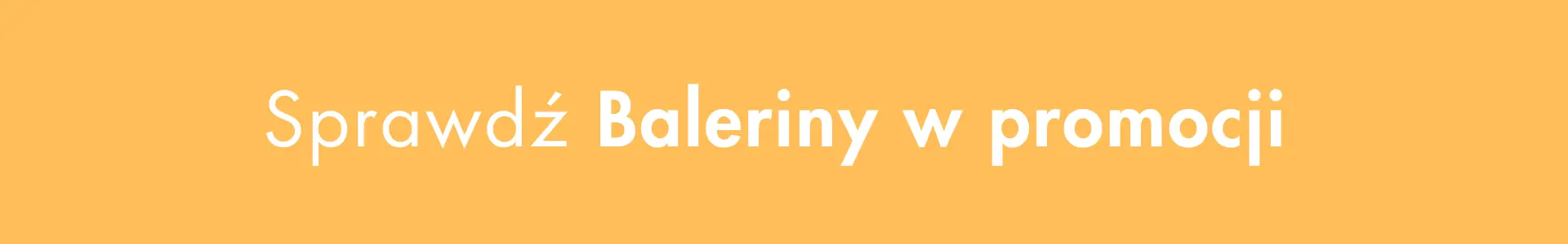 Sezonowa promocja – baleriny damskie w super cenie – Casu.pl