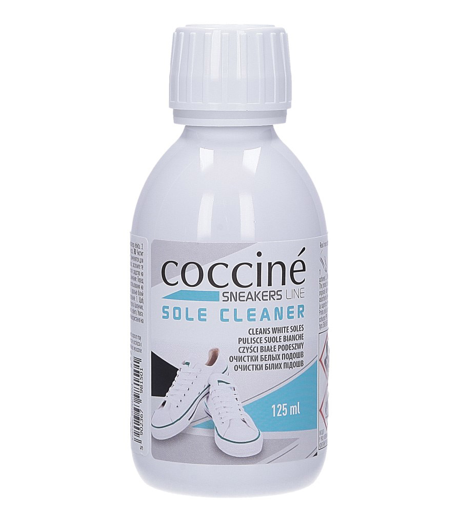 COCCINE SNEAKERS SOLE CLEANER 125 ML ZMYWACZ DO BIAYCH PODESZW GUMOWYCH