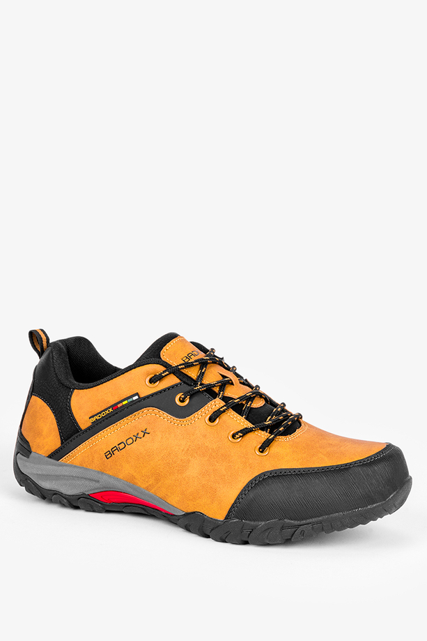 Camelowe buty trekkingowe sznurowane Badoxx MXC8811