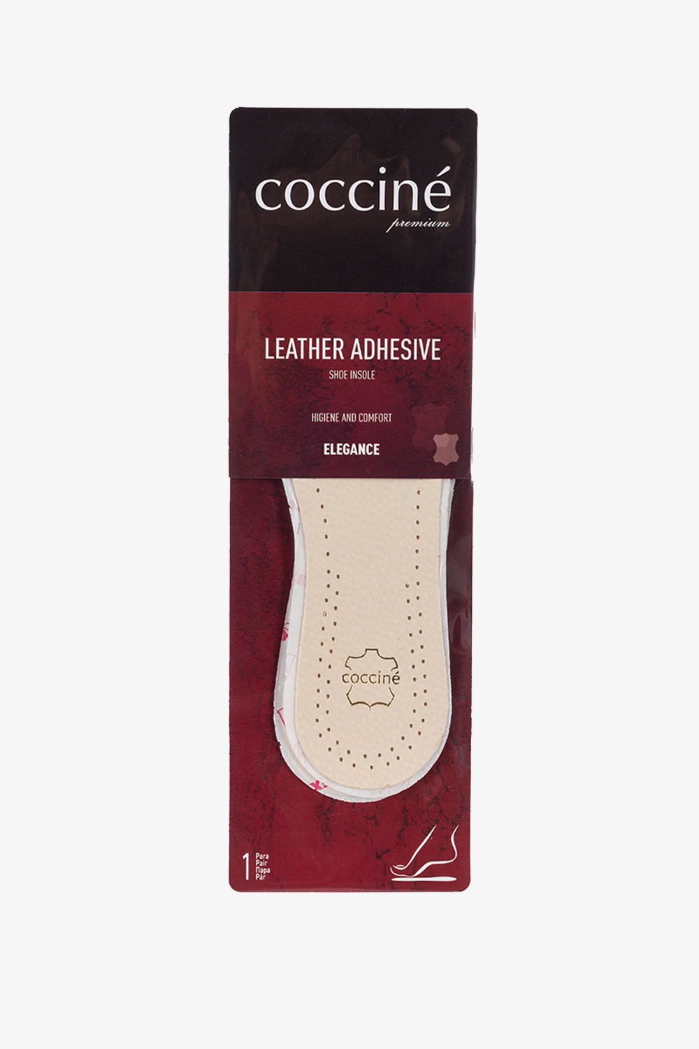 Wkadka skrzana wklejana Coccine Leather Adhesive