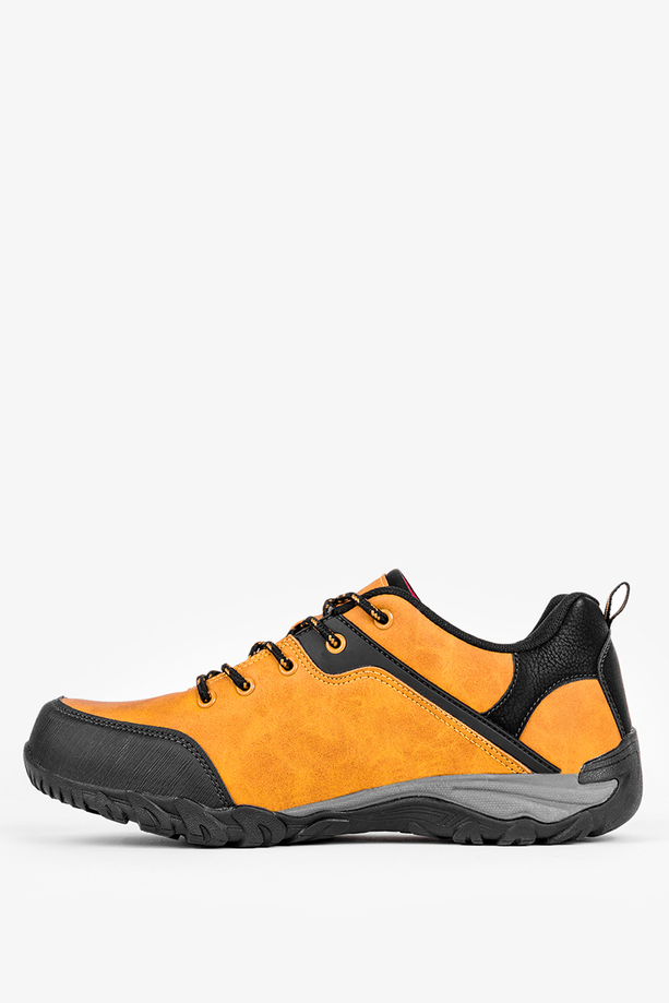 Camelowe buty trekkingowe sznurowane Badoxx MXC8811