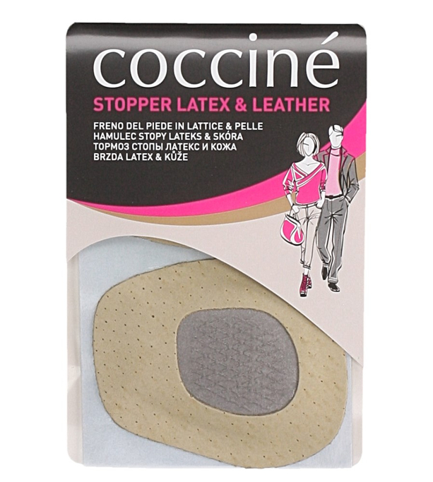 Hamulec skóra na lateksie Coccine Stopper Latex&Leather