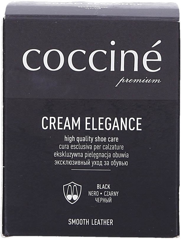 Pielęgnujący krem do obuwia Coccine Cream Elegance czarny 50 ml