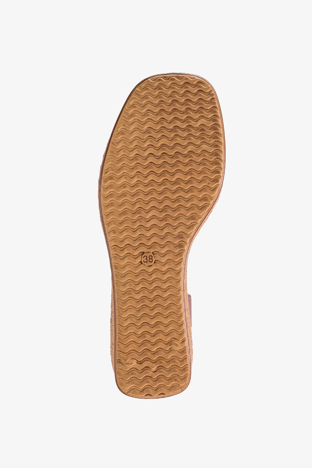 Złote sandały damskie Sergio Leone z klamrą na ozdobnym koturnie skórzana wkładka SK302-CA