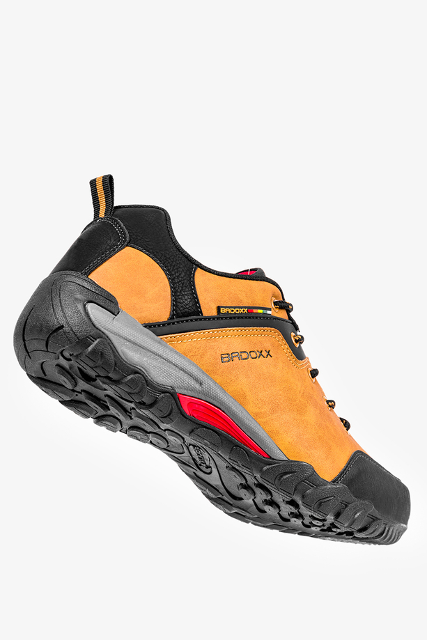 Camelowe buty trekkingowe sznurowane Badoxx MXC8811