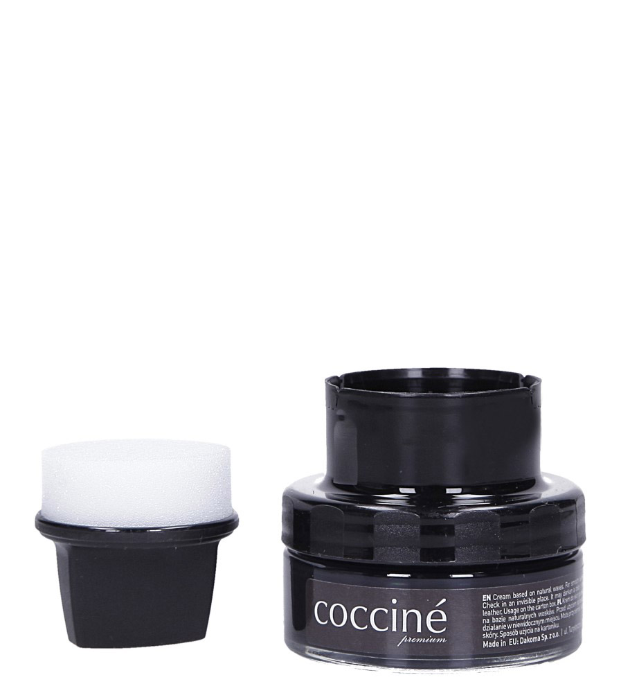 Pielgnujcy krem do obuwia Coccine Cream Elegance czarny 50 ml