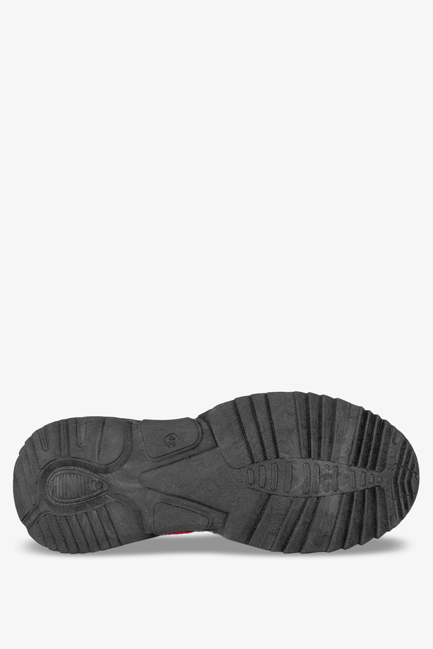 Czarne buty sportowe męskie sznurowane Casu 8-11-21-B