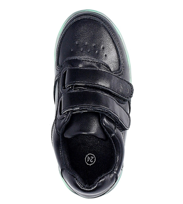 Czarne buty sportowe Casu ZT-335