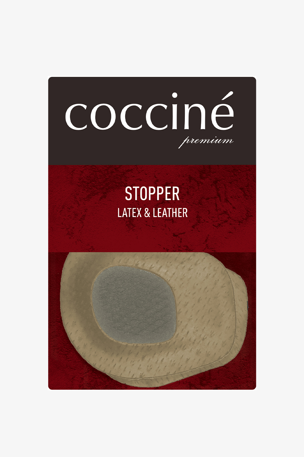 Hamulec skra na lateksie Coccine Stopper Latex&Leather