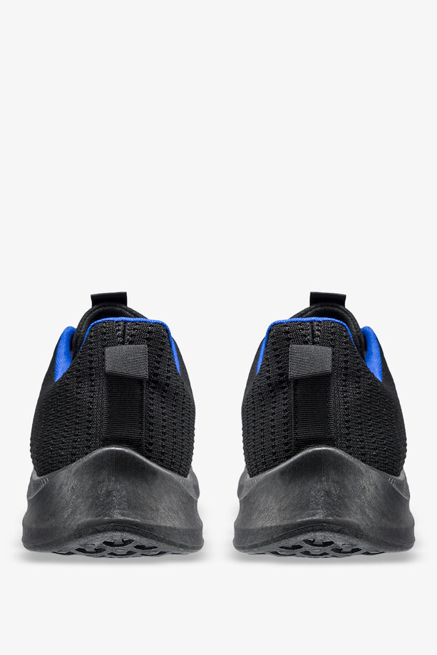 Czarne buty sportowe męskie sznurowane Casu 2833-NI
