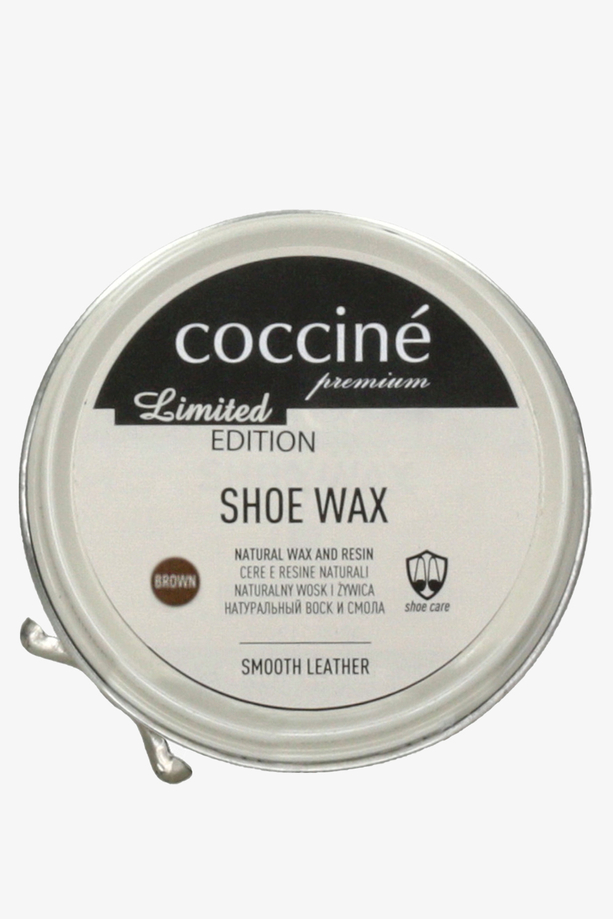 Klasyczna pasta do obuwia Coccine Shoe Wax brązowa 40 g