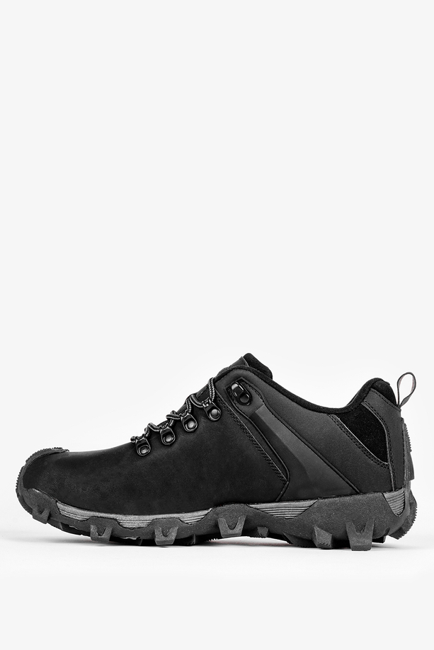 Czarne buty trekkingowe sznurowane Badoxx MXC8845/G