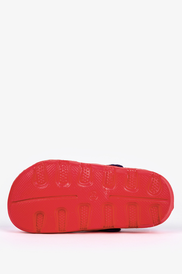 Czerwone klapki basenowe piankowe Casu DT8503